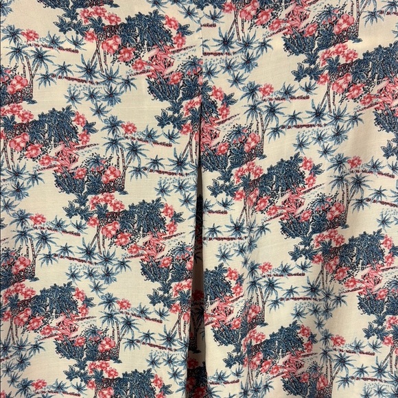 Toad & Co Hillrose SS 100% Tencel Pink and Blue Short Sleeve Shirt Size Large - Picture 11 of 12